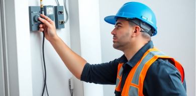 Revízie elektrických zariadení v administratívnej budove