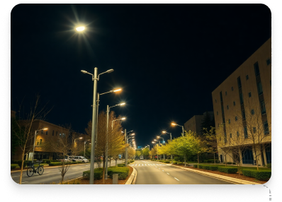 Moderné LED osvetlenie pre verejné priestory